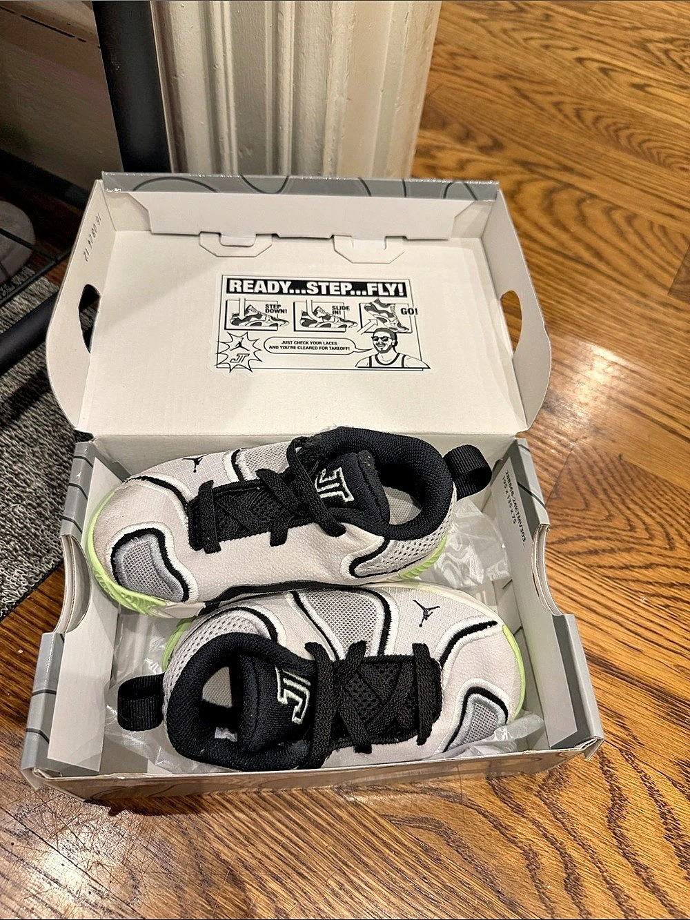 Jordan Tatum 3 "Welcome to the Garden" Sneakers White & Black